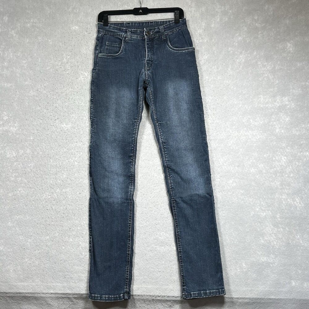 Street & Steel Biker Jeans Mens Size 30 Blue Protective Motorcycle Denim Jeans